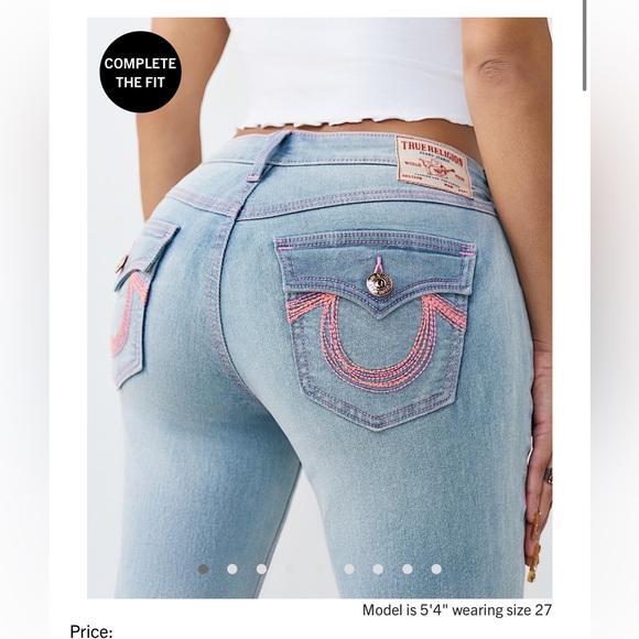 True Religion Denim - NWT True Religion Becca mid rise bootcut jeans